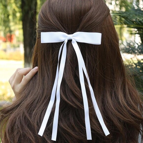 Hair Clips and Barrettes 12pcs Ribbon Tassel Accessories for Women - Picture 9 of 9